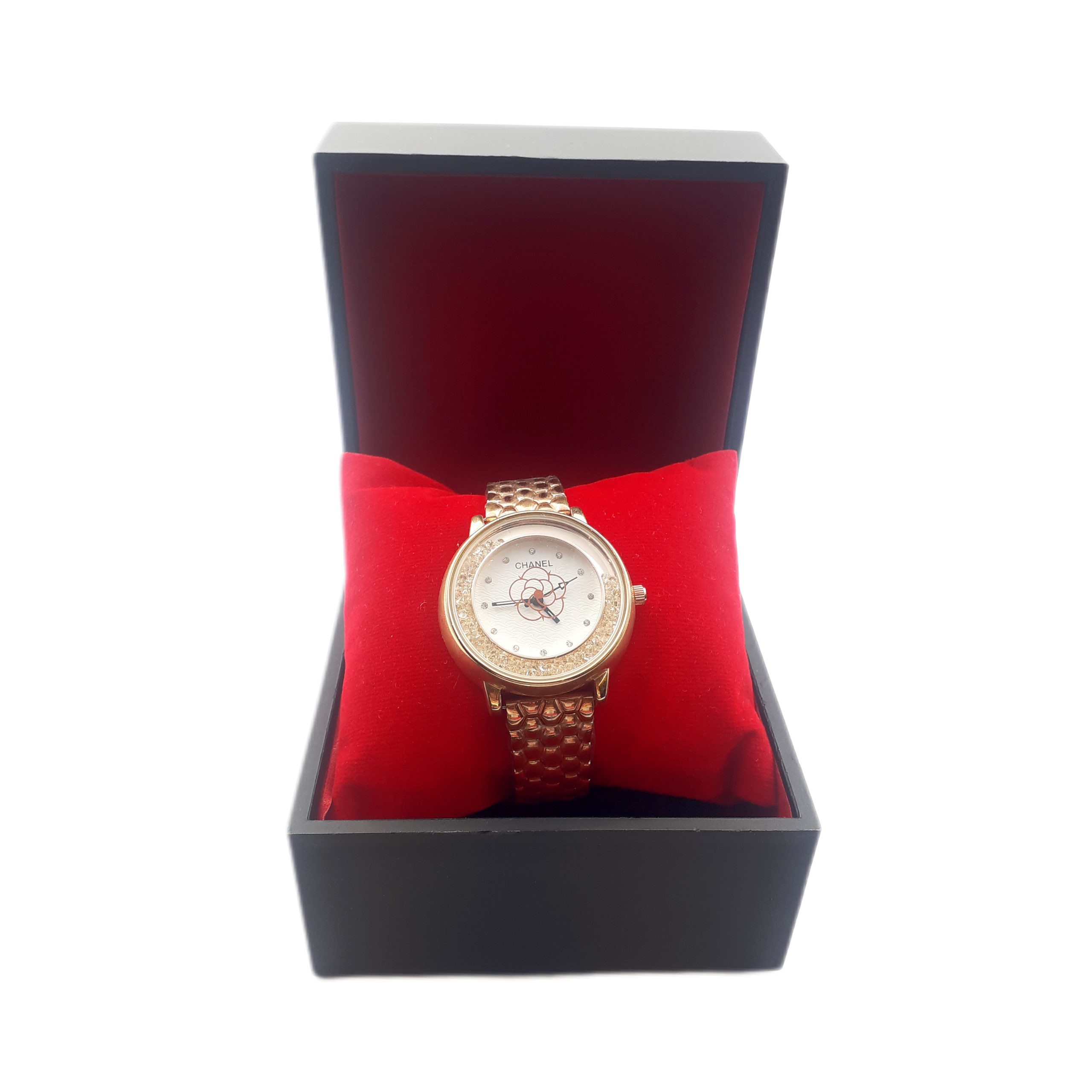 ساعت زنانه شنل طرح گل