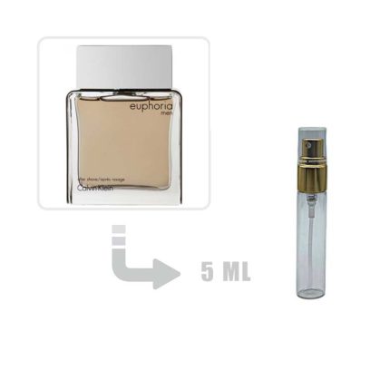 دکانت عطر ادکلن کالوین کلین ایفوریا مردانه (سی کی یوفوریا) 5 میل اصلی |  Calvin Klein Euphoria for Men 5ml