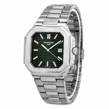 ساعت مردانه پتک فیلیپ کوبیتوس | مدل Patek 6934-G | استیل صفحه سبز