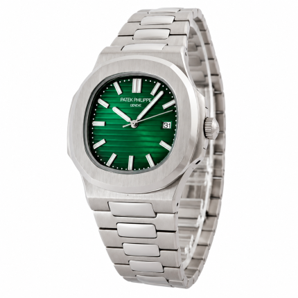 ساعت مردانه پتک فیلیپ ناتیلوس | مدل Patek 5302-G | استیل صفحه سبز لوکس
