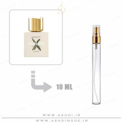 دکانت عطر ادکلن نیشانه هاچیوات ایکس اکستریت د پرفیوم 10 میل اصلی | Nishane Hacivat X Extrait de Parfum Decant 10ml Original